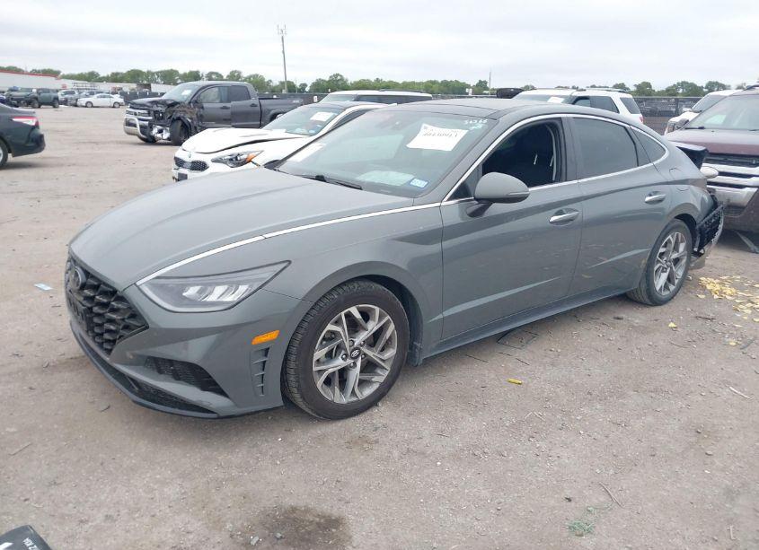 Photo 2 of 2021 Hyundai Sonata SEL (VIN 5NPEF4JA7MH083812)