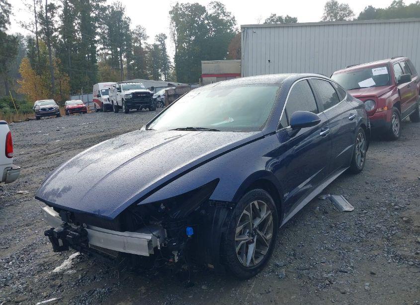 Photo 2 of 2021 Hyundai Sonata SEL (VIN 5NPEF4JA7MH118722)