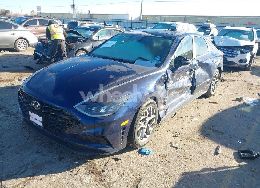 Photo 2 of 2022 Hyundai Sonata SEL (VIN 5NPEF4JA8NH135319)