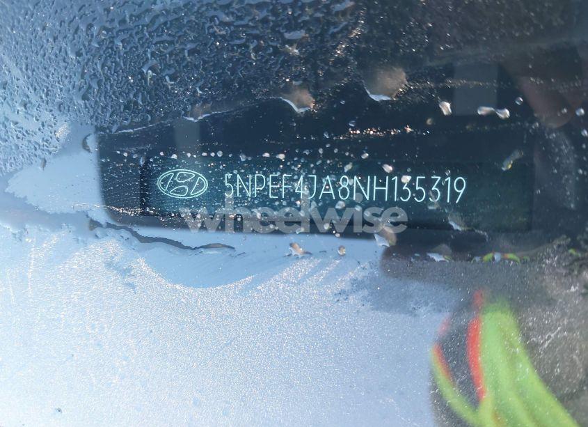 Photo 9 of 2022 Hyundai Sonata SEL (VIN 5NPEF4JA8NH135319)