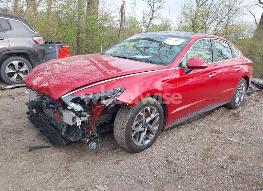 Photo 2 of 2020 Hyundai Sonata SEL (VIN 5NPEF4JAXLH001201)