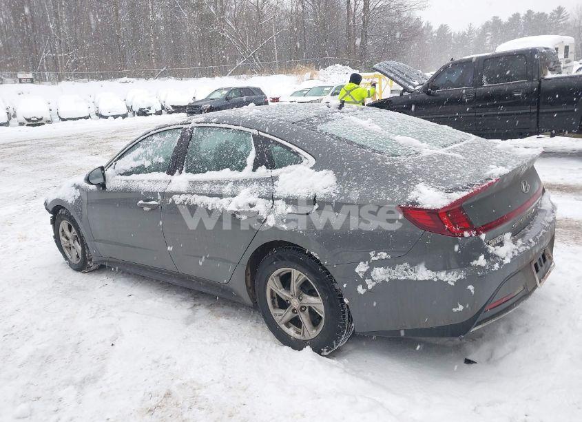 Photo 3 of 2021 Hyundai Sonata SE (VIN 5NPEG4JA1MH069675)