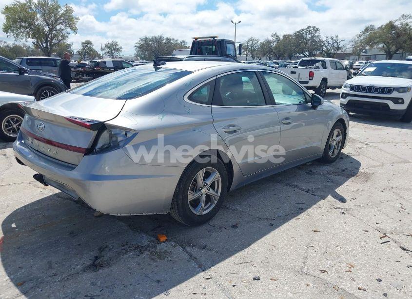Photo 4 of 2021 Hyundai Sonata SE (VIN 5NPEG4JA1MH077730)