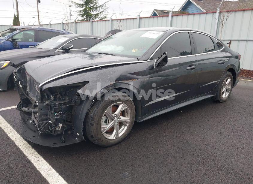 Photo 2 of 2022 Hyundai Sonata SE (VIN 5NPEG4JA1NH147762)