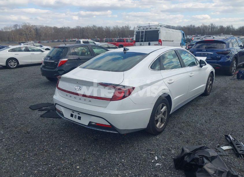Photo 4 of 2021 Hyundai Sonata SE (VIN 5NPEG4JA2MH079504)