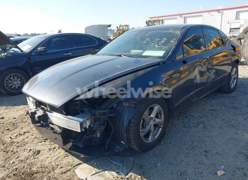Photo 2 of 2021 Hyundai Sonata SE (VIN 5NPEG4JA3MH073291)