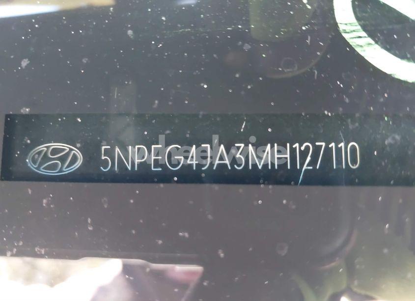 Photo 9 of 2021 Hyundai Sonata SE (VIN 5NPEG4JA3MH127110)