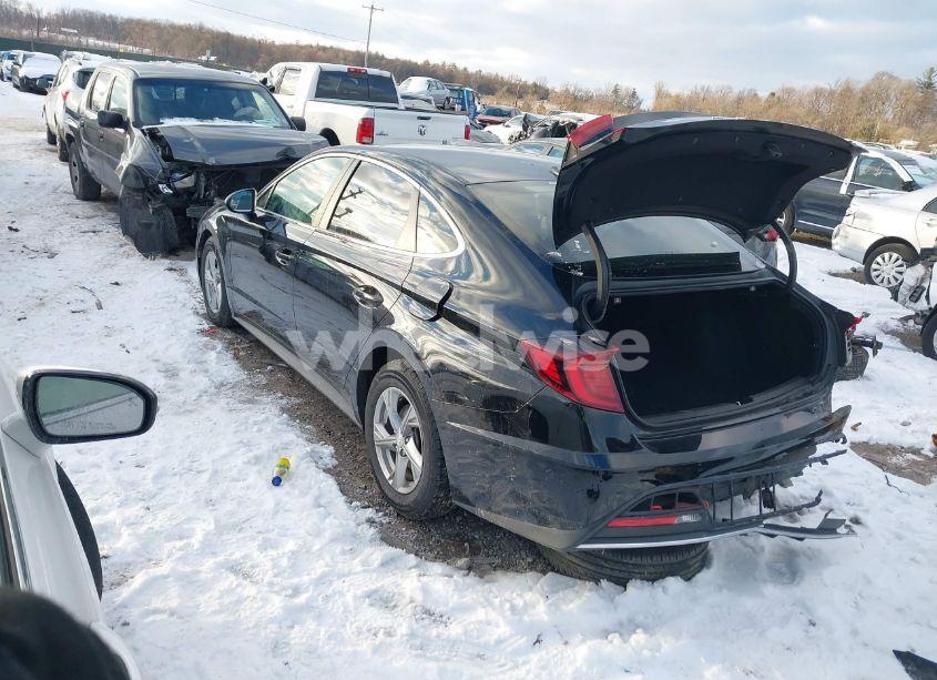 Photo 3 of 2022 Hyundai Sonata SE (VIN 5NPEG4JA3NH133474)