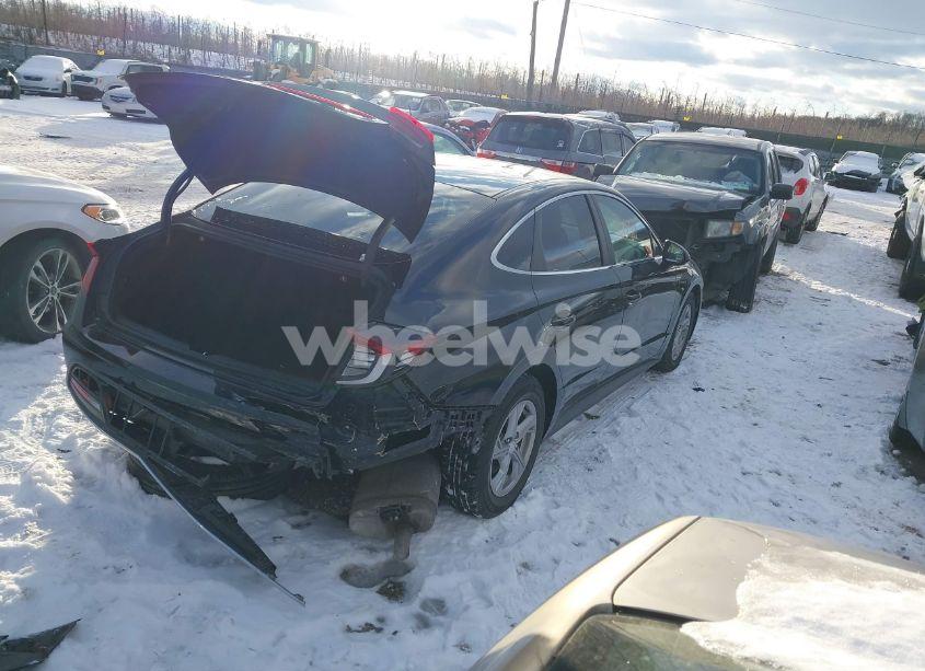 Photo 4 of 2022 Hyundai Sonata SE (VIN 5NPEG4JA3NH133474)