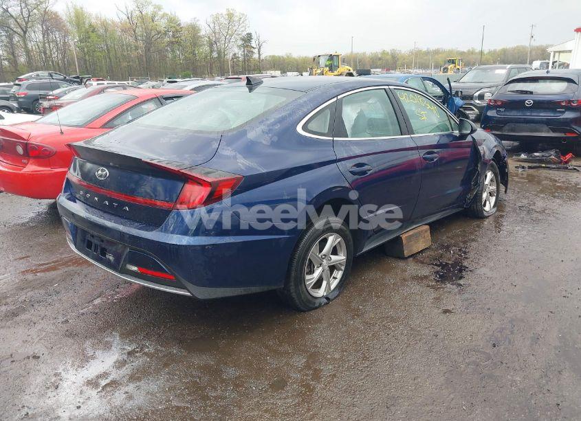 Photo 4 of 2022 Hyundai Sonata SE (VIN 5NPEG4JA3NH146189)