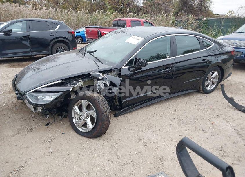 Photo 2 of 2021 Hyundai Sonata SE (VIN 5NPEG4JA4MH114866)