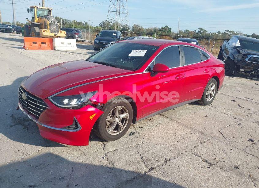 Photo 2 of 2021 Hyundai Sonata SE (VIN 5NPEG4JA5MH118389)