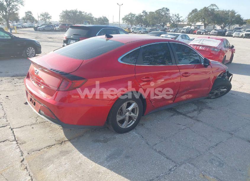 Photo 4 of 2021 Hyundai Sonata SE (VIN 5NPEG4JA5MH118389)