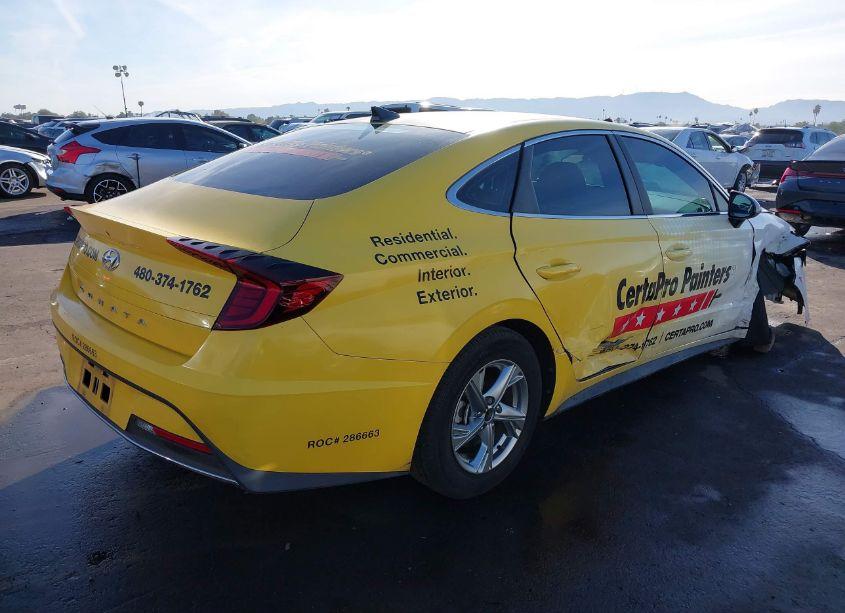 Photo 4 of 2021 Hyundai Sonata SE (VIN 5NPEG4JA7MH130933)