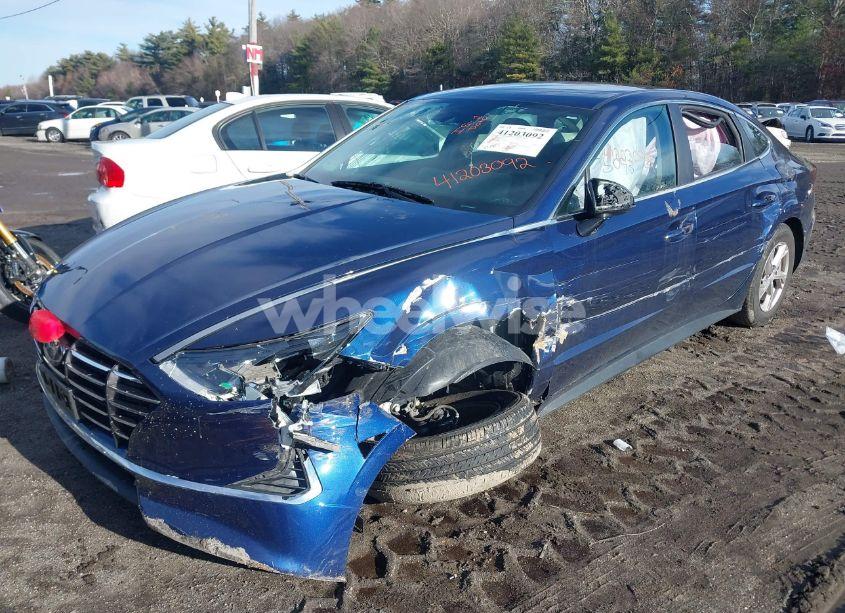 Photo 2 of 2021 Hyundai Sonata SE (VIN 5NPEG4JA8MH083332)