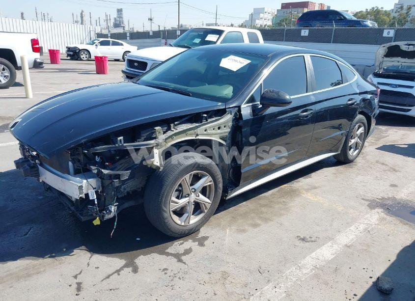 Photo 2 of 2021 Hyundai Sonata SE (VIN 5NPEG4JA8MH123442)