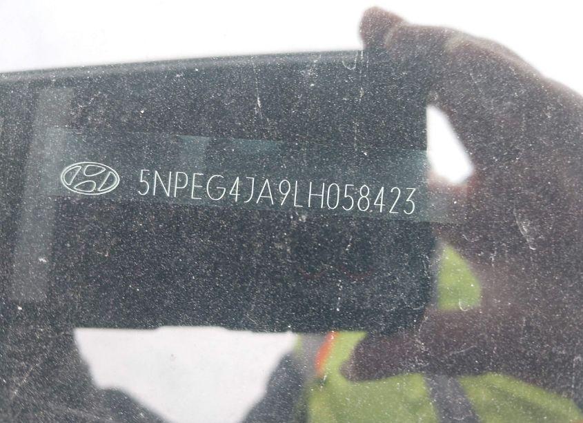 Photo 9 of 2020 Hyundai Sonata SE (VIN 5NPEG4JA9LH058423)