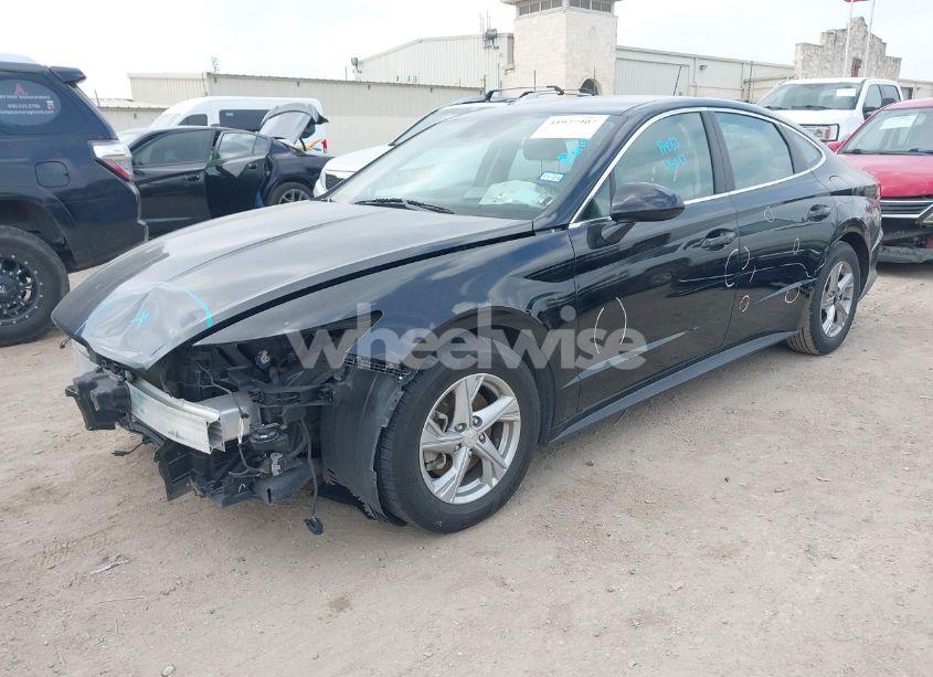 Photo 2 of 2021 Hyundai Sonata SE (VIN 5NPEG4JA9MH128715)