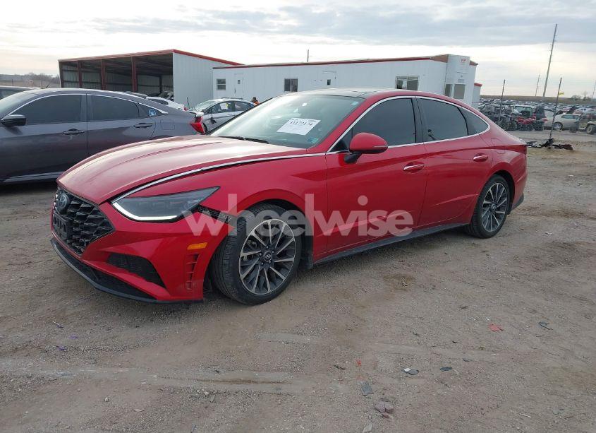 Photo 2 of 2020 Hyundai Sonata LIMITED (VIN 5NPEH4J20LH014638)