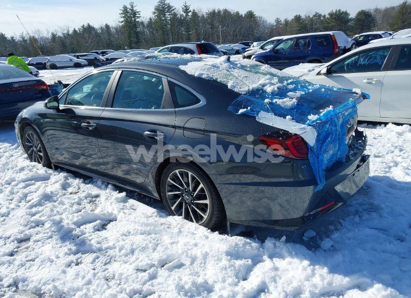 Photo 3 of 2020 Hyundai Sonata LIMITED (VIN 5NPEH4J20LH040737)
