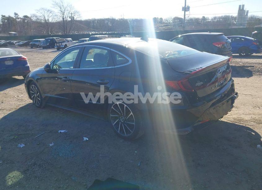 Photo 3 of 2021 Hyundai Sonata LIMITED (VIN 5NPEH4J20MH090748)