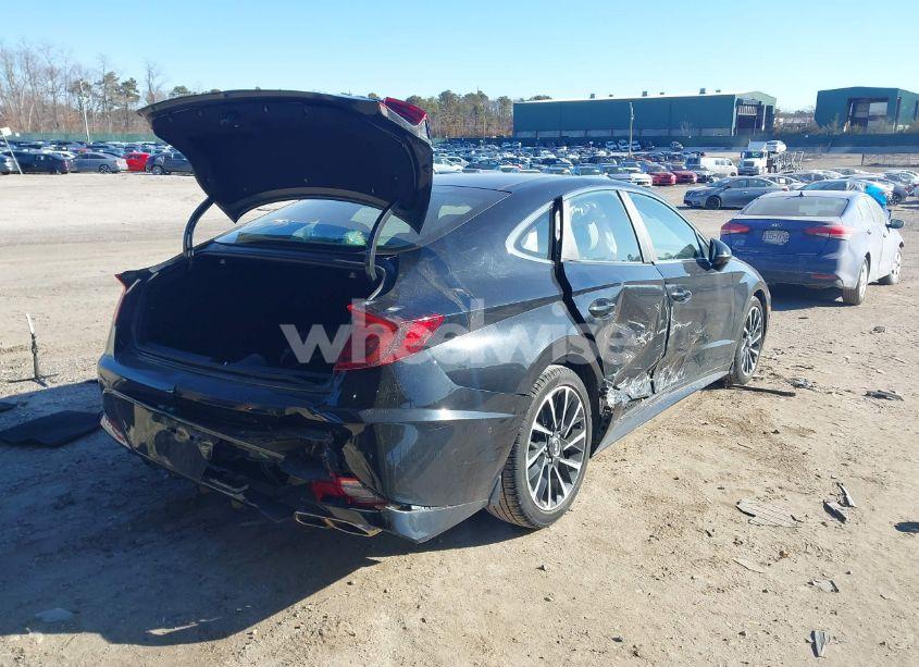 Photo 4 of 2021 Hyundai Sonata LIMITED (VIN 5NPEH4J20MH090748)