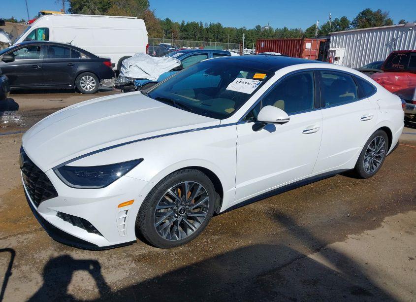 Photo 2 of 2021 Hyundai Sonata LIMITED (VIN 5NPEH4J20MH103689)