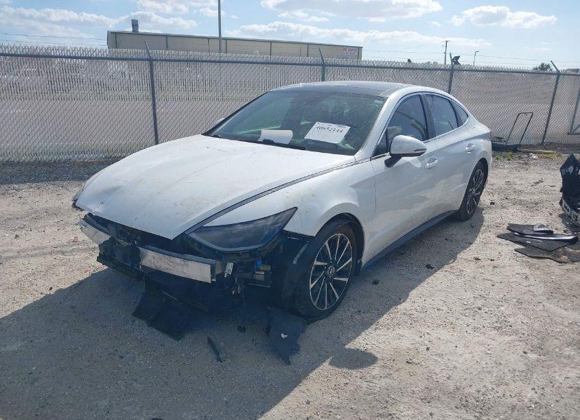 Photo 2 of 2021 Hyundai Sonata LIMITED (VIN 5NPEH4J21MH101482)