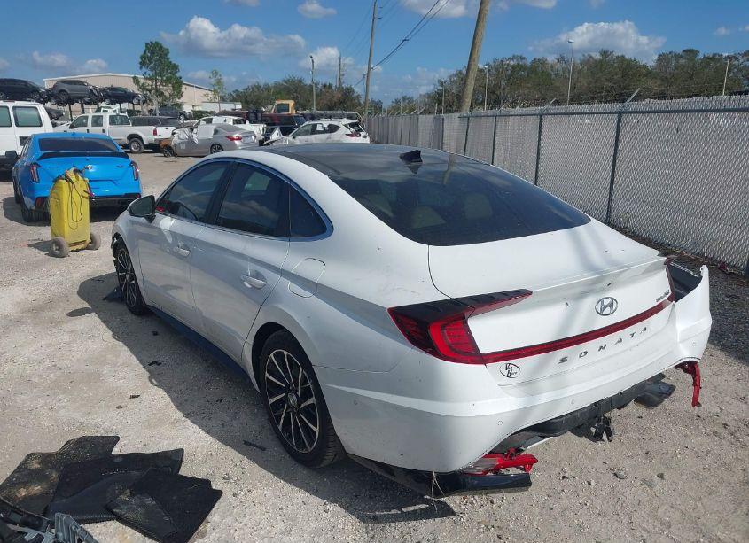 Photo 3 of 2021 Hyundai Sonata LIMITED (VIN 5NPEH4J21MH101482)