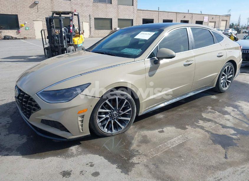 Photo 2 of 2020 Hyundai Sonata LIMITED (VIN 5NPEH4J22LH032686)