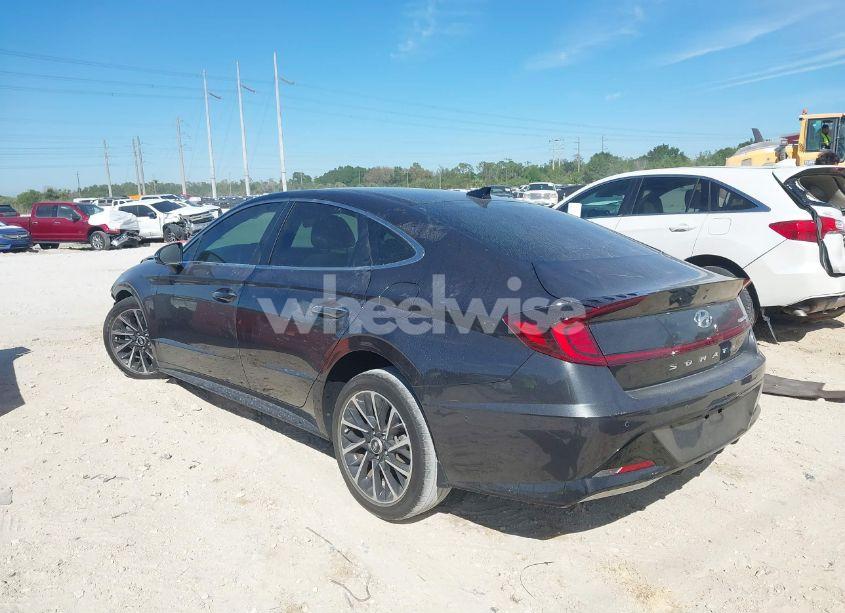 Photo 3 of 2021 Hyundai Sonata LIMITED (VIN 5NPEH4J22MH097216)
