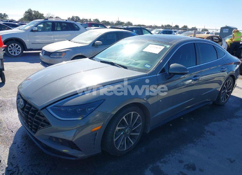 Photo 2 of 2021 Hyundai Sonata LIMITED (VIN 5NPEH4J22MH119652)