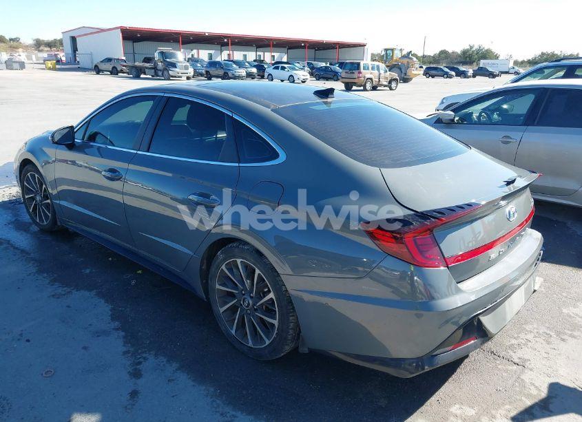 Photo 3 of 2021 Hyundai Sonata LIMITED (VIN 5NPEH4J22MH119652)