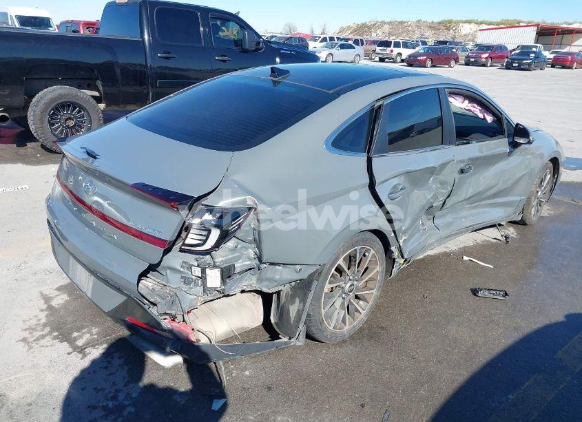 Photo 4 of 2021 Hyundai Sonata LIMITED (VIN 5NPEH4J22MH119652)