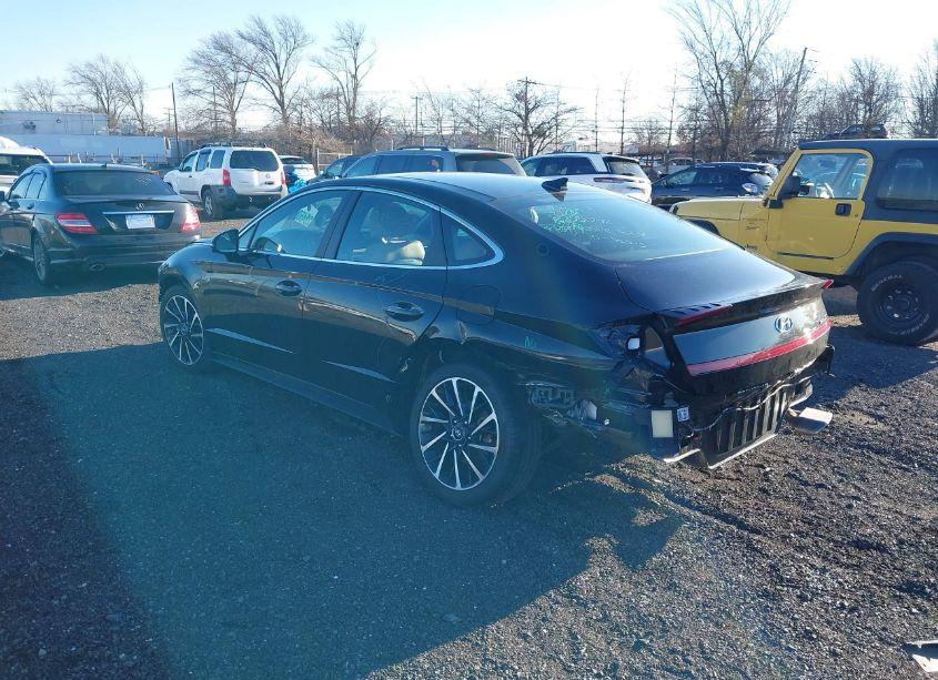 Photo 3 of 2021 Hyundai Sonata LIMITED (VIN 5NPEH4J23MH080800)