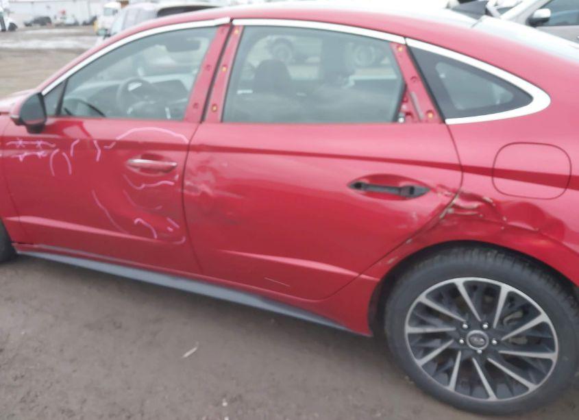 Photo 12 of 2021 Hyundai Sonata LIMITED (VIN 5NPEH4J23MH095488)