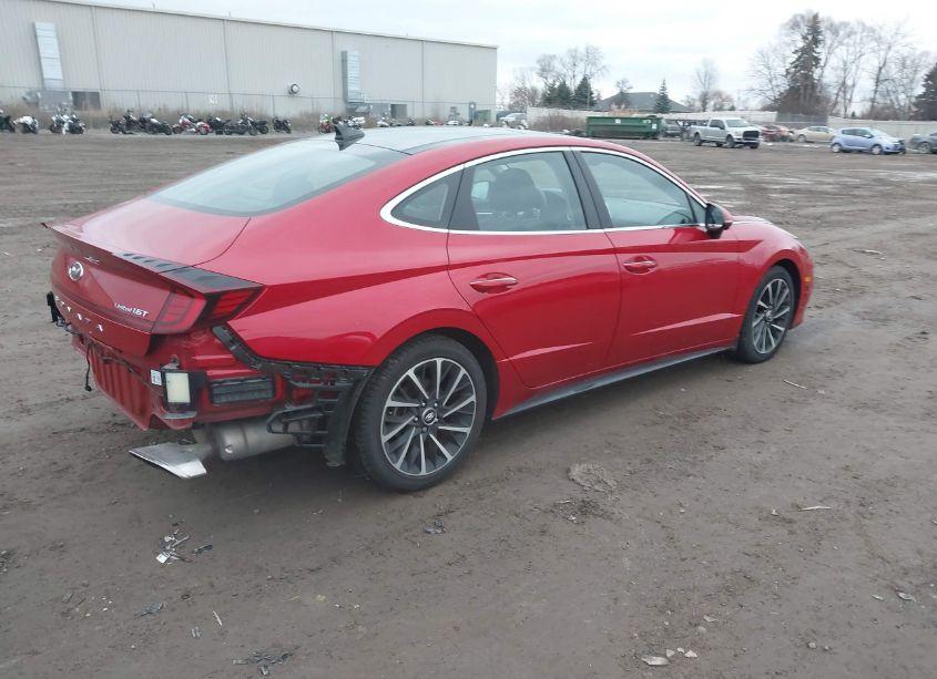 Photo 4 of 2021 Hyundai Sonata LIMITED (VIN 5NPEH4J23MH095488)