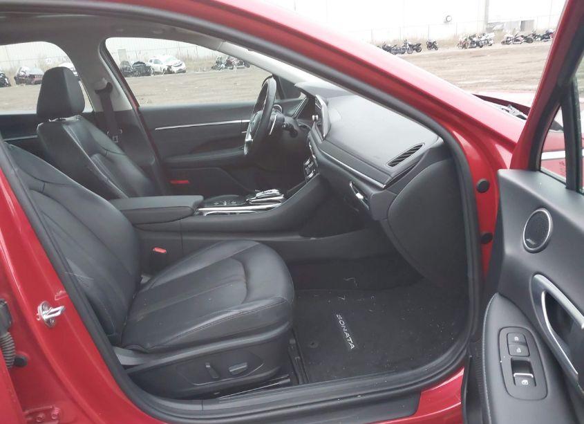 Photo 5 of 2021 Hyundai Sonata LIMITED (VIN 5NPEH4J23MH095488)