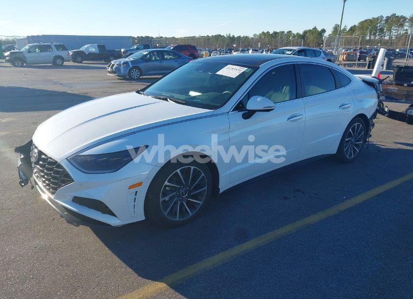 Photo 2 of 2021 Hyundai Sonata LIMITED (VIN 5NPEH4J23MH106120)