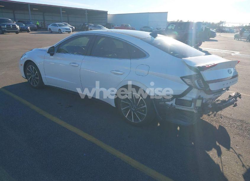 Photo 3 of 2021 Hyundai Sonata LIMITED (VIN 5NPEH4J23MH106120)