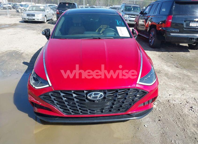 Photo 12 of 2021 Hyundai Sonata LIMITED (VIN 5NPEH4J23MH119255)