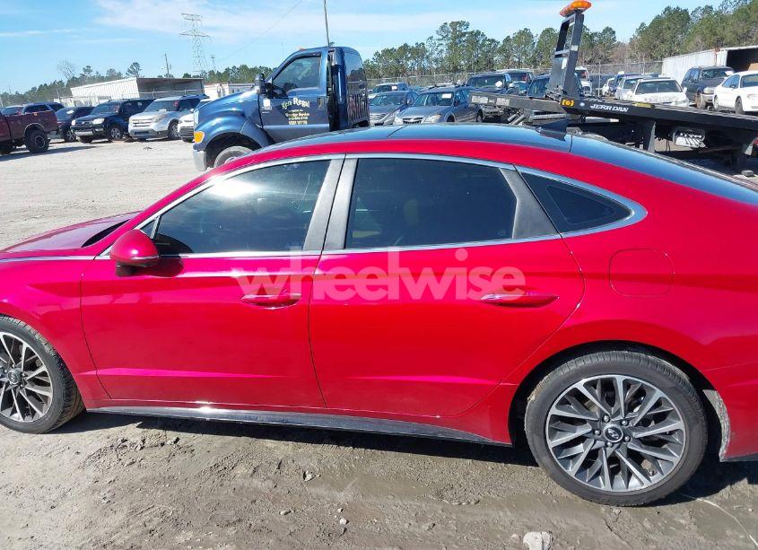 Photo 14 of 2021 Hyundai Sonata LIMITED (VIN 5NPEH4J23MH119255)