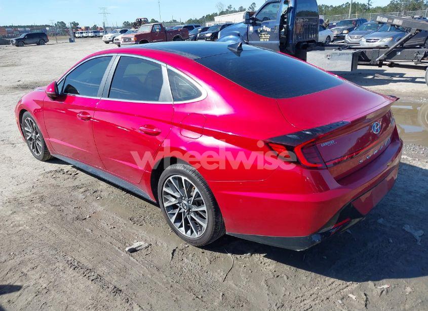 Photo 3 of 2021 Hyundai Sonata LIMITED (VIN 5NPEH4J23MH119255)