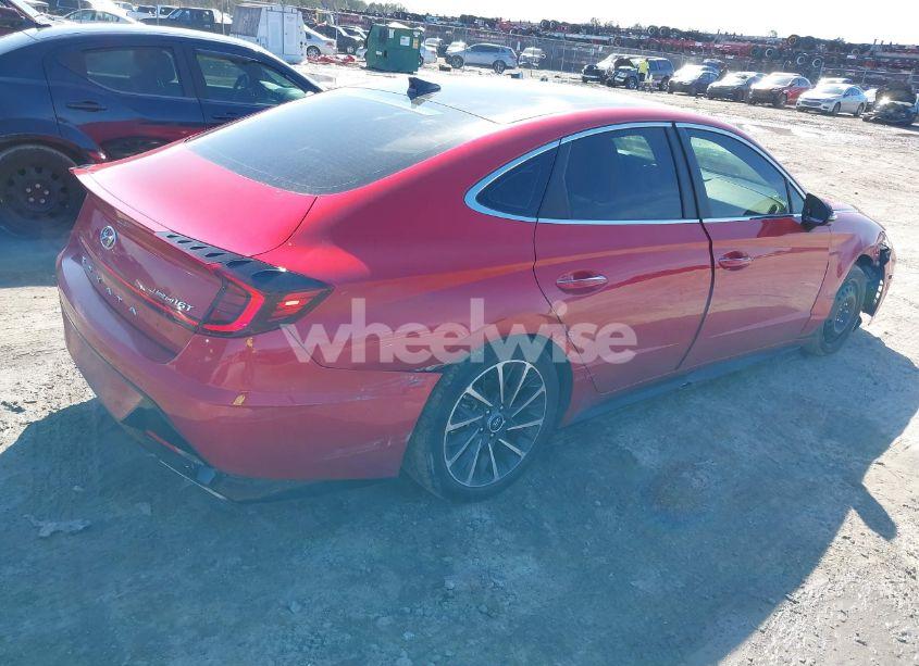 Photo 4 of 2021 Hyundai Sonata LIMITED (VIN 5NPEH4J23MH119255)