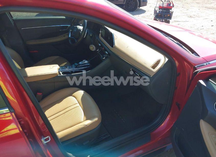 Photo 5 of 2021 Hyundai Sonata LIMITED (VIN 5NPEH4J23MH119255)