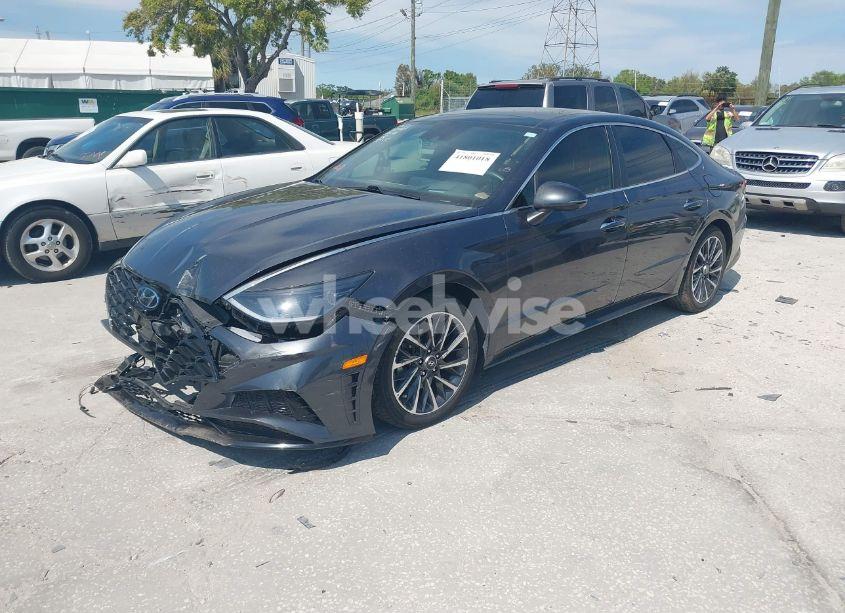 Photo 2 of 2020 Hyundai Sonata LIMITED (VIN 5NPEH4J24LH014125)