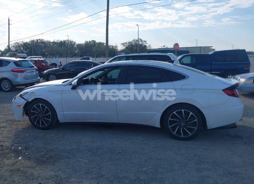 Photo 14 of 2021 Hyundai Sonata LIMITED (VIN 5NPEH4J24MH110578)