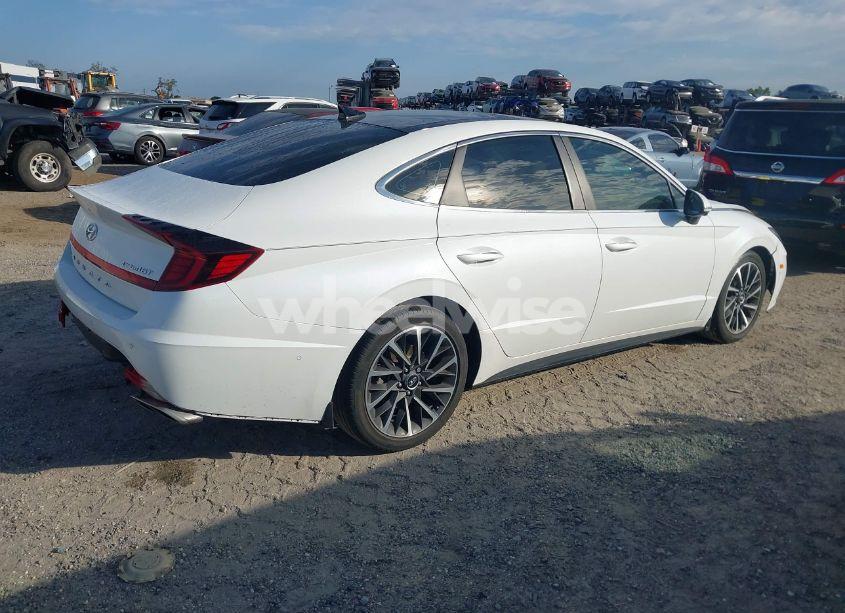 Photo 4 of 2021 Hyundai Sonata LIMITED (VIN 5NPEH4J24MH110578)