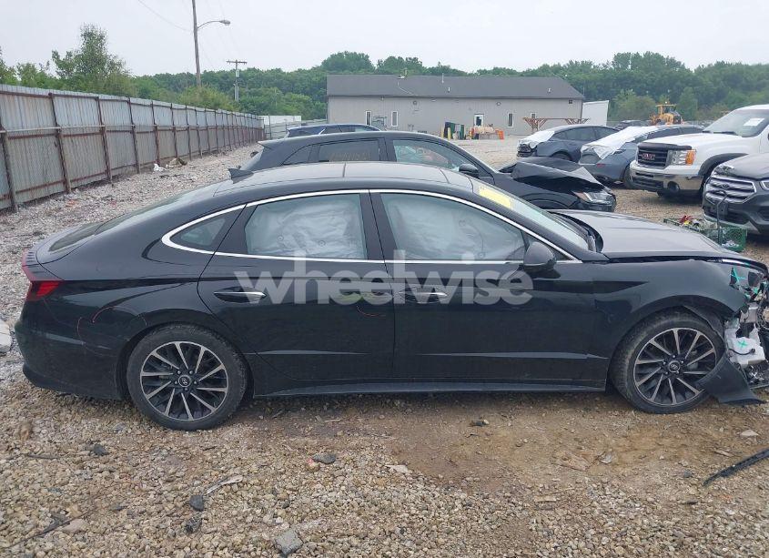 Photo 13 of 2021 Hyundai Sonata LIMITED (VIN 5NPEH4J25MH070723)