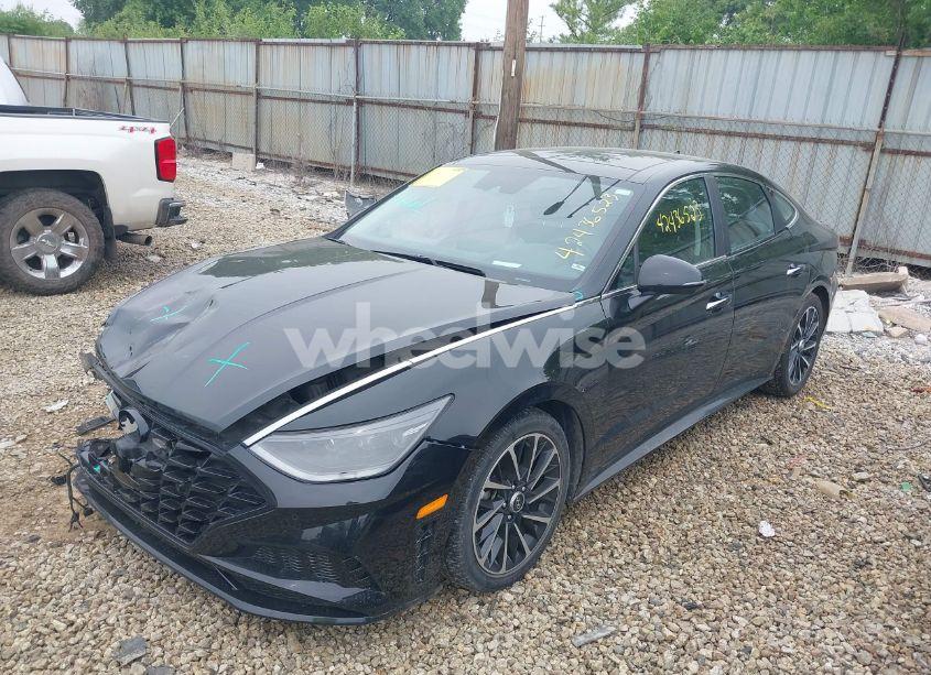 Photo 2 of 2021 Hyundai Sonata LIMITED (VIN 5NPEH4J25MH070723)